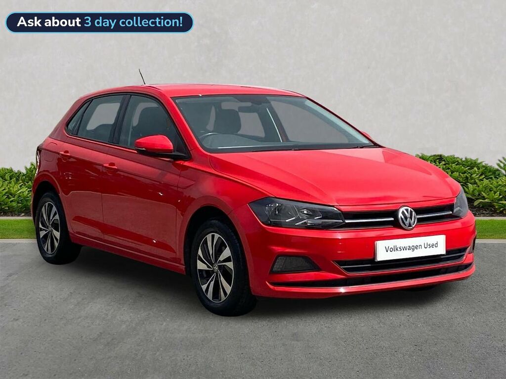 Volkswagen Polo 1.0 Se Hatchback Euro 6 Ss 6 ML18JVZ Red