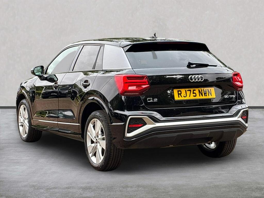 Audi Q2 1.0 Tfsi 30 S Line Suv Euro 6 S RJ75NWN Black #2