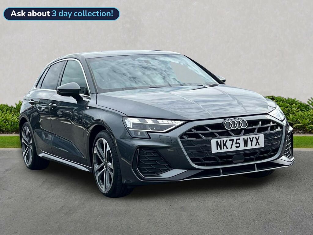 Audi A3 1.5 Tfsi 150 S Line S Tronic Grey