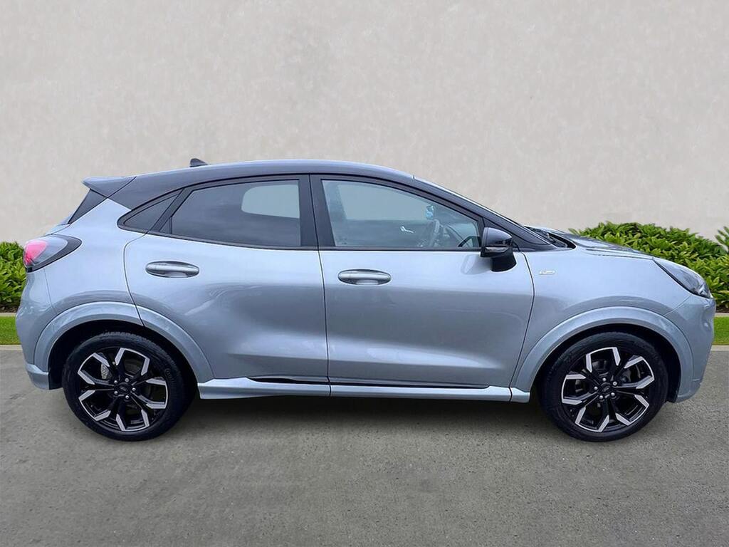 Ford Puma 1.0T Ecoboost Mhev St-line X Suv Hybrid YO72BJU Silver #3