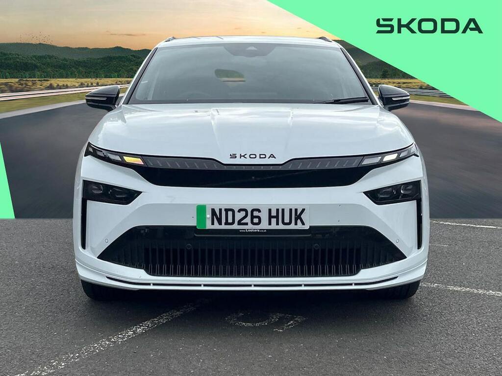 Skoda ENYAQ 210Kw 85 Sportline 82Kwh ND26HUK White #5