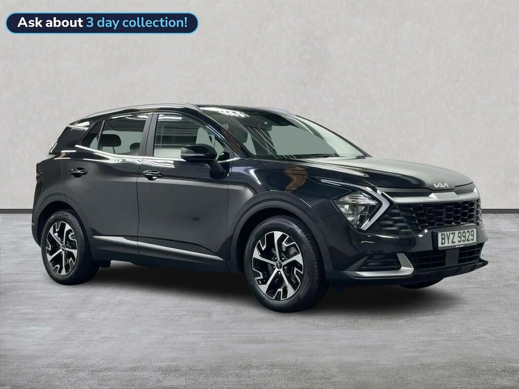 Kia Sportage Sportage 1.6 Crdi Isg 3 Estate BYZ9929 Black