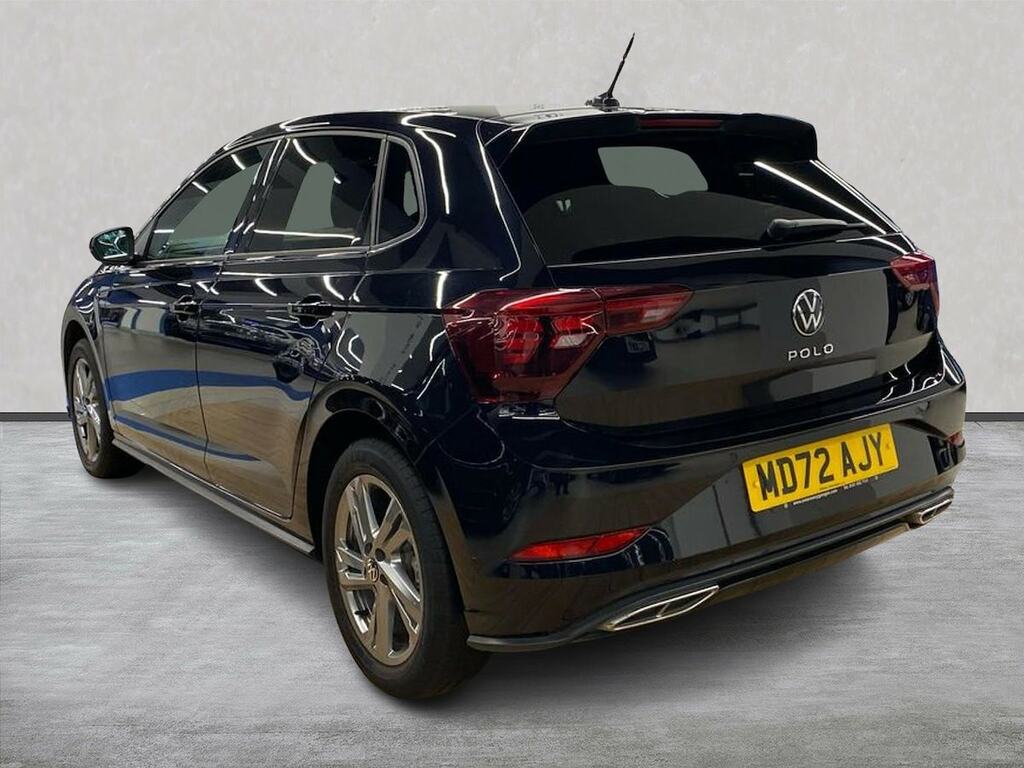 Volkswagen Polo 1.0 Tsi R-line Hatchback Dsg Euro 6 S MD72AJY Black #2