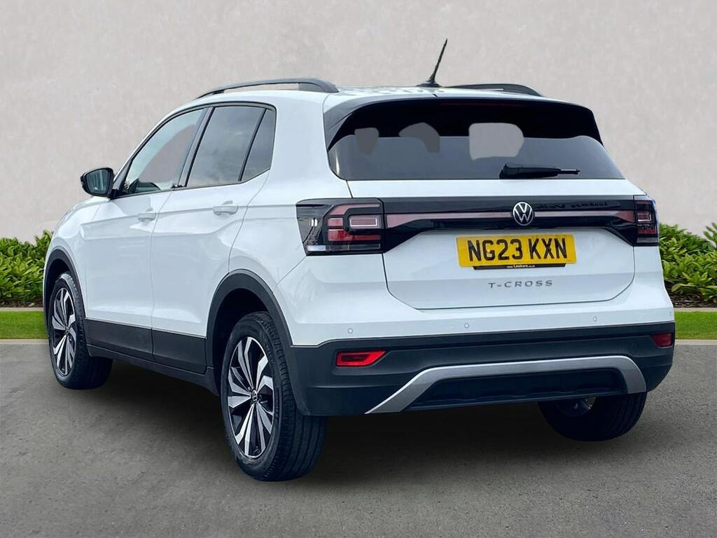 Volkswagen T-Cross 1.0 Tsi Black Edition Suv Euro 6 NG23KXN White #2