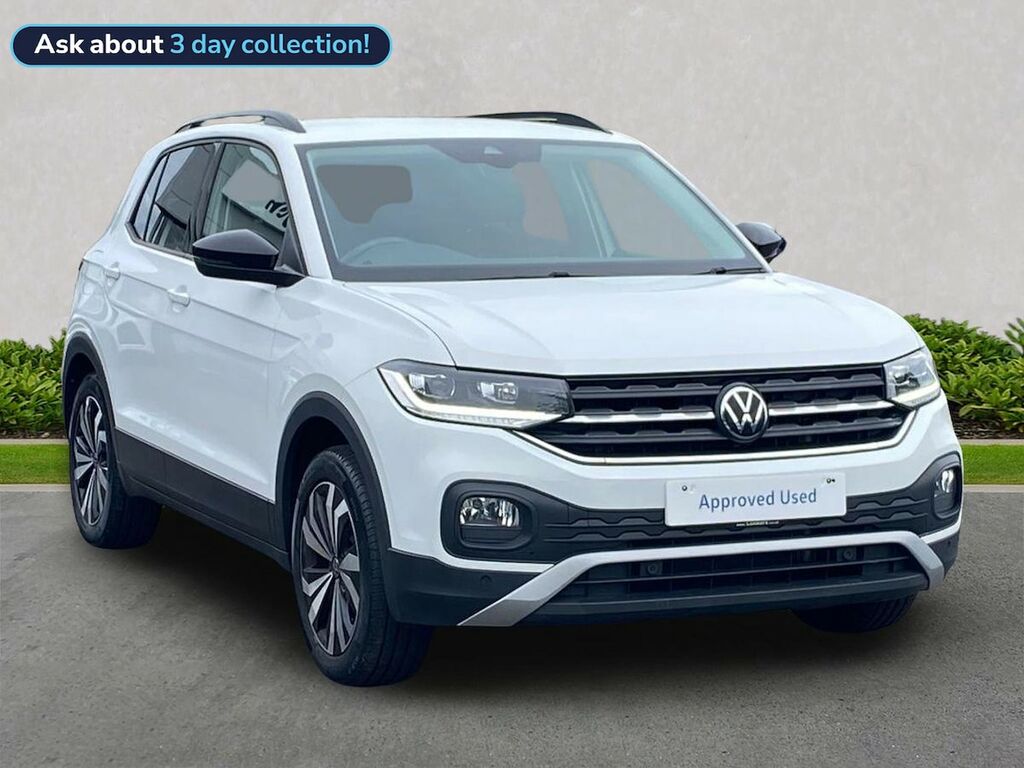 Volkswagen T-Cross 1.0 Tsi Black Edition Suv Euro 6 NG23KXN White