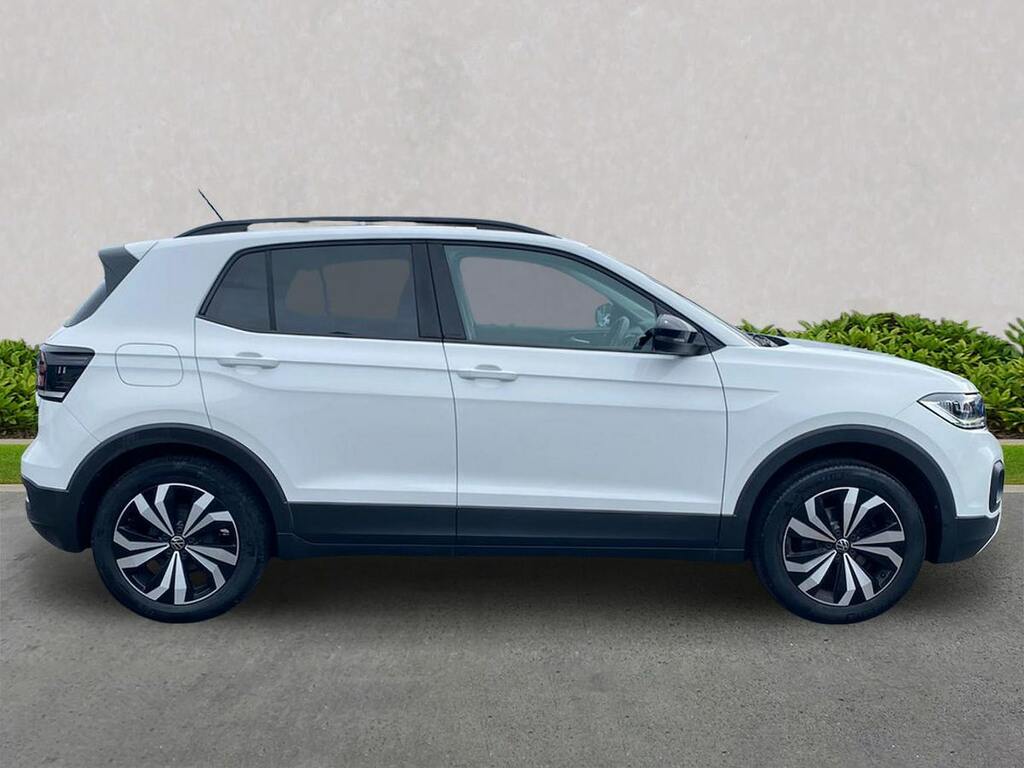 Volkswagen T-Cross 1.0 Tsi Black Edition Suv Euro 6 NG23KXN White #3