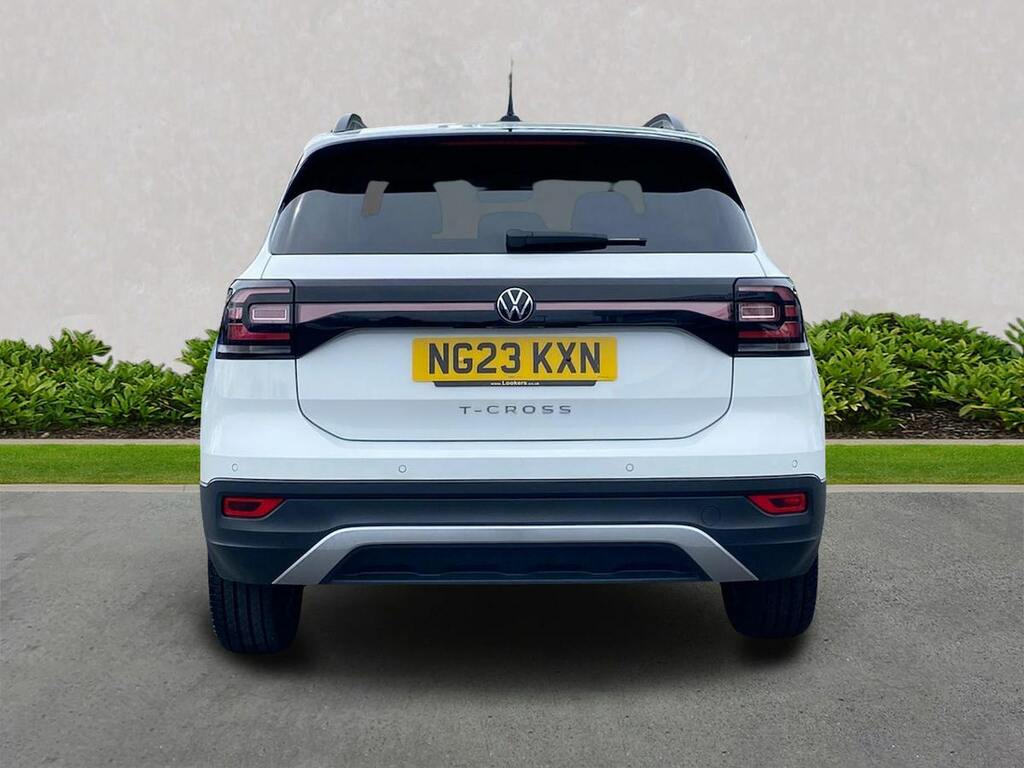 Volkswagen T-Cross 1.0 Tsi Black Edition Suv Euro 6 NG23KXN White #4