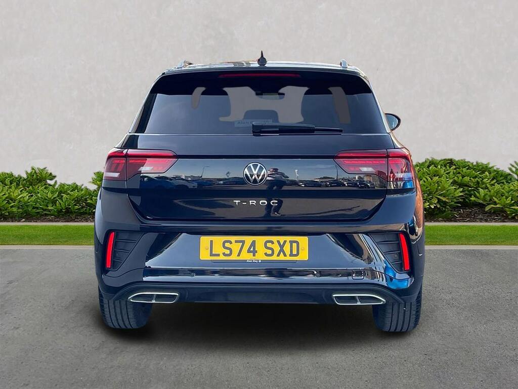 Volkswagen T-Roc 1.5 Tsi R-line Suv Dsg Euro 6 Ss 15 LS74SXD Black #4