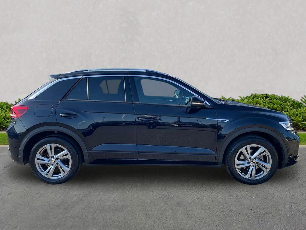 Volkswagen T-Roc 1.5 Tsi R-line Suv Dsg Euro 6 Ss 15 LS74SXD Black #3