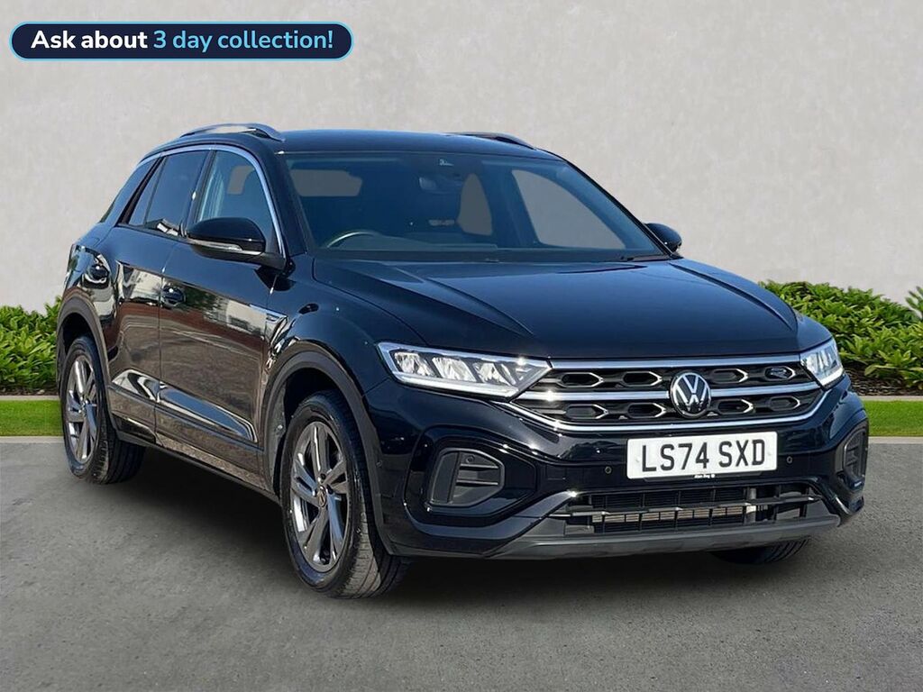 Volkswagen T-Roc 1.5 Tsi R-line Suv Dsg Euro 6 Ss 15 LS74SXD Black
