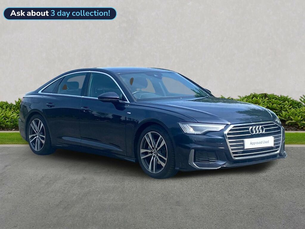 Audi A6 Saloon 2.0 Tdi 40 S Line Saloon S Tronic Euro Blue