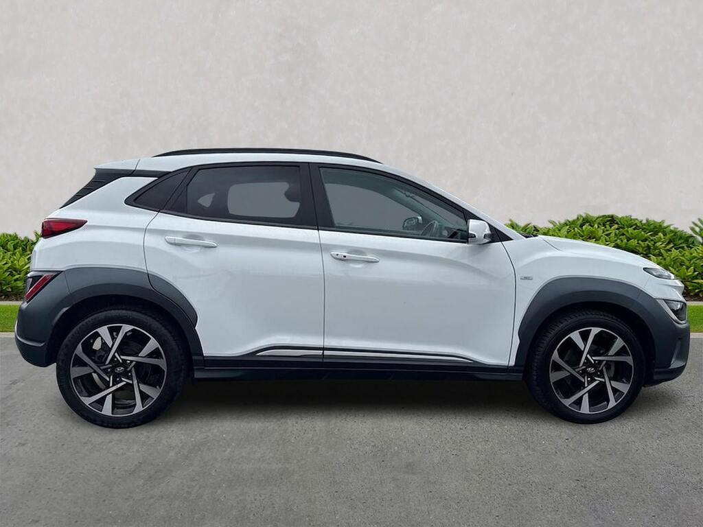 Hyundai Kona 1.0 T-gdi Mhev Premium Suv Hybrid Manua FG72BNZ White #3