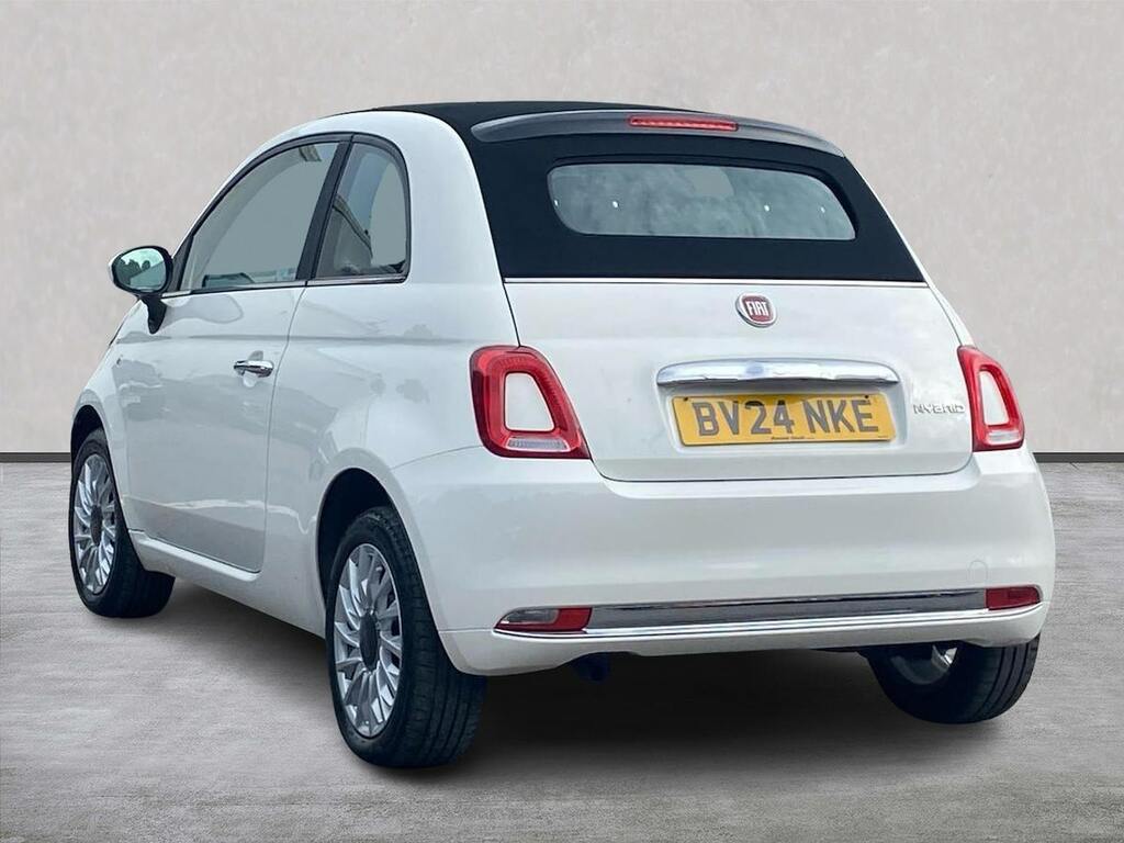 Fiat 500 1.0 Mhev Convertible Euro 6 Ss BV24NKE White #2