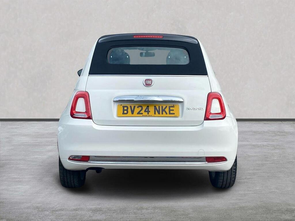 Fiat 500 1.0 Mhev Convertible Euro 6 Ss BV24NKE White #4
