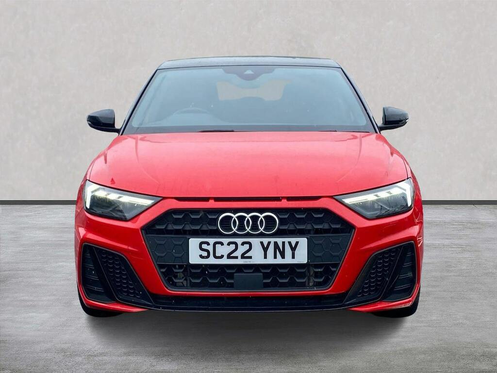 Audi A1 1.0 Tfsi 25 Black Edition Sportback Man SC22YNY Red #5