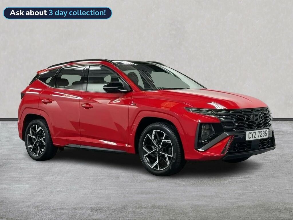 Hyundai Tucson 1.6 T-gdi N Line S Suv Euro 6 S Red