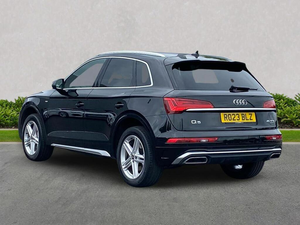 Audi Q5 2.0 Tfsi 45 S Line Suv S Tronic Quattro RO23BLZ Black #2