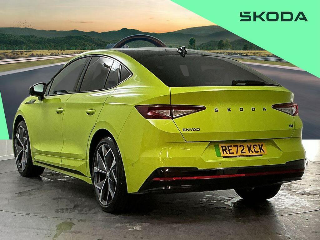 Skoda ENYAQ Iv 82Kwh Vrs Coupe 4Wd Dc135kw RE72KCK Green #2