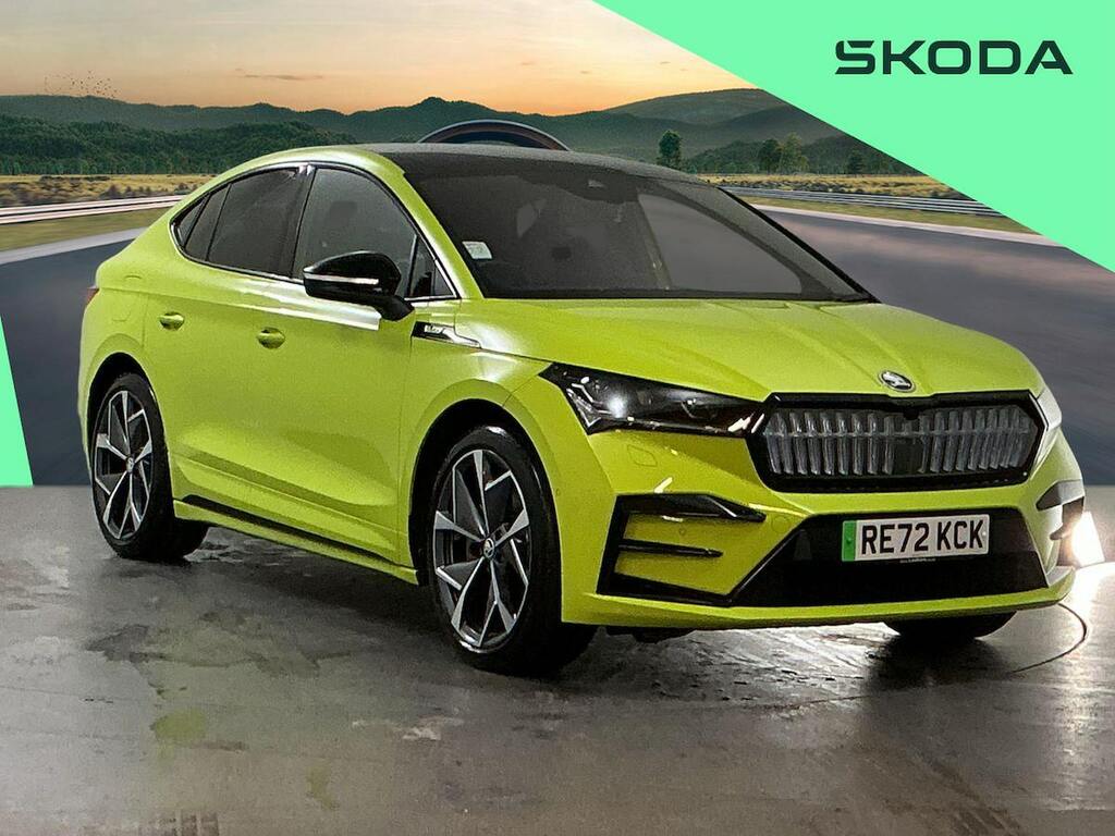Skoda ENYAQ Iv 82Kwh Vrs Coupe 4Wd Dc135kw RE72KCK Green