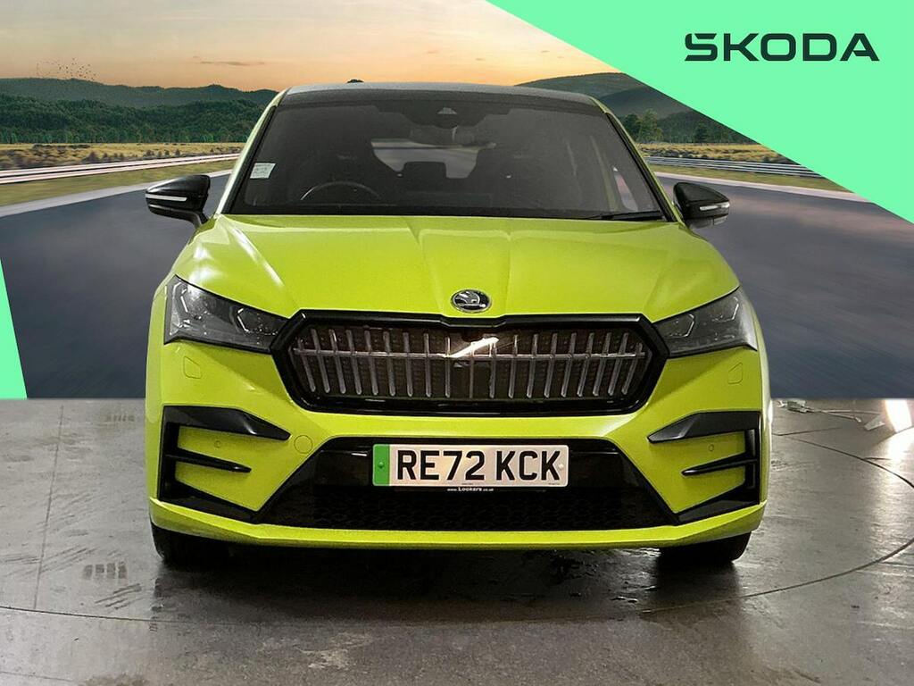 Skoda ENYAQ Iv 82Kwh Vrs Coupe 4Wd Dc135kw RE72KCK Green #5