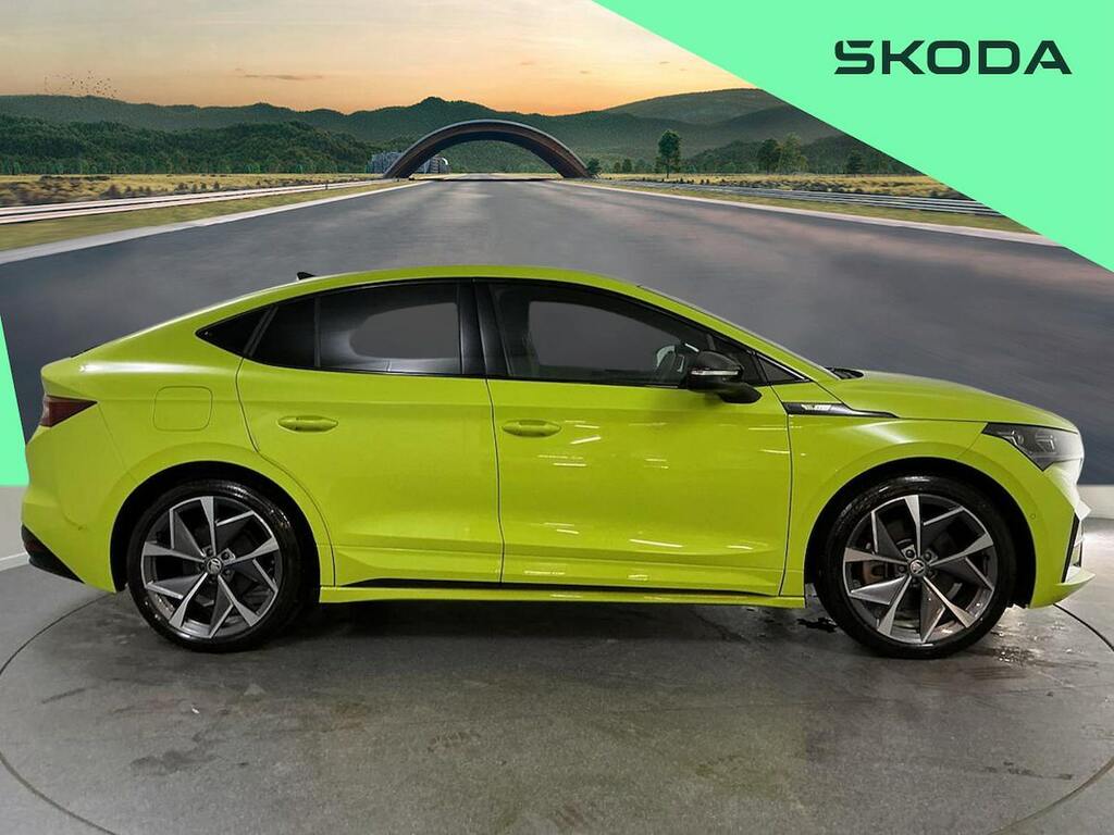 Skoda ENYAQ Iv 82Kwh Vrs Coupe 4Wd Dc135kw RE72KCK Green #3