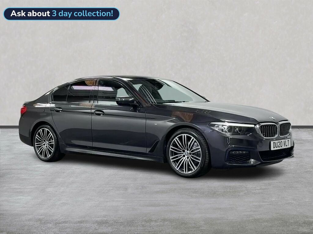 BMW 5 Series 2.0 520D Mht M Sport Saloon Hybrid Grey