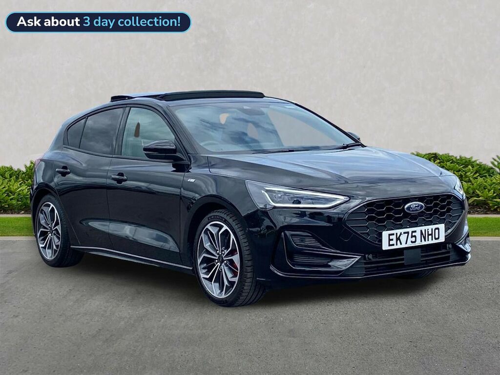 Ford Focus 1.0 Ecoboost Hybrid Mhev 155 St-line X Black