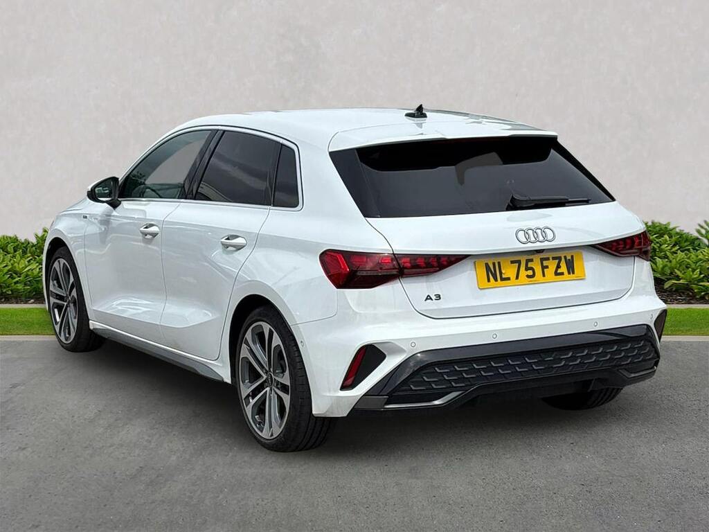 Audi A3 1.5 Tfsi 150 S Line S Tronic NL75FZW White #2