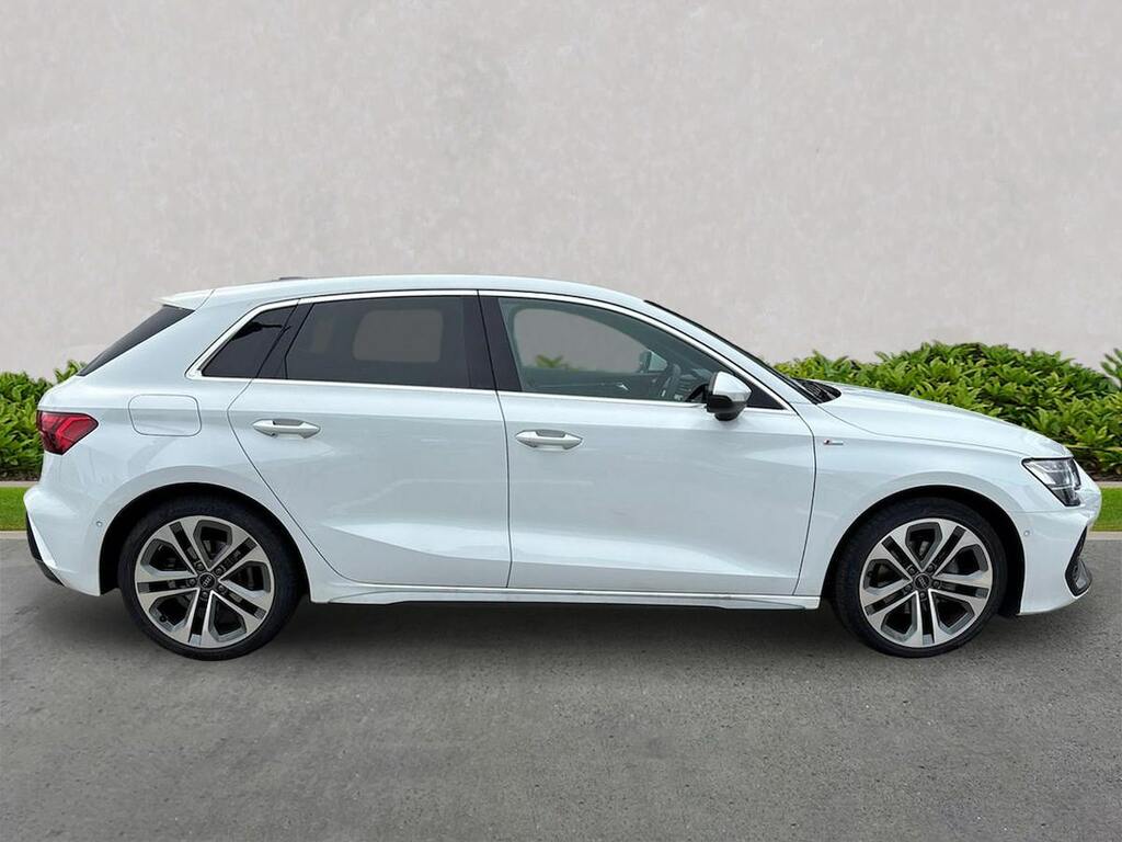 Audi A3 1.5 Tfsi 150 S Line S Tronic NL75FZW White #3