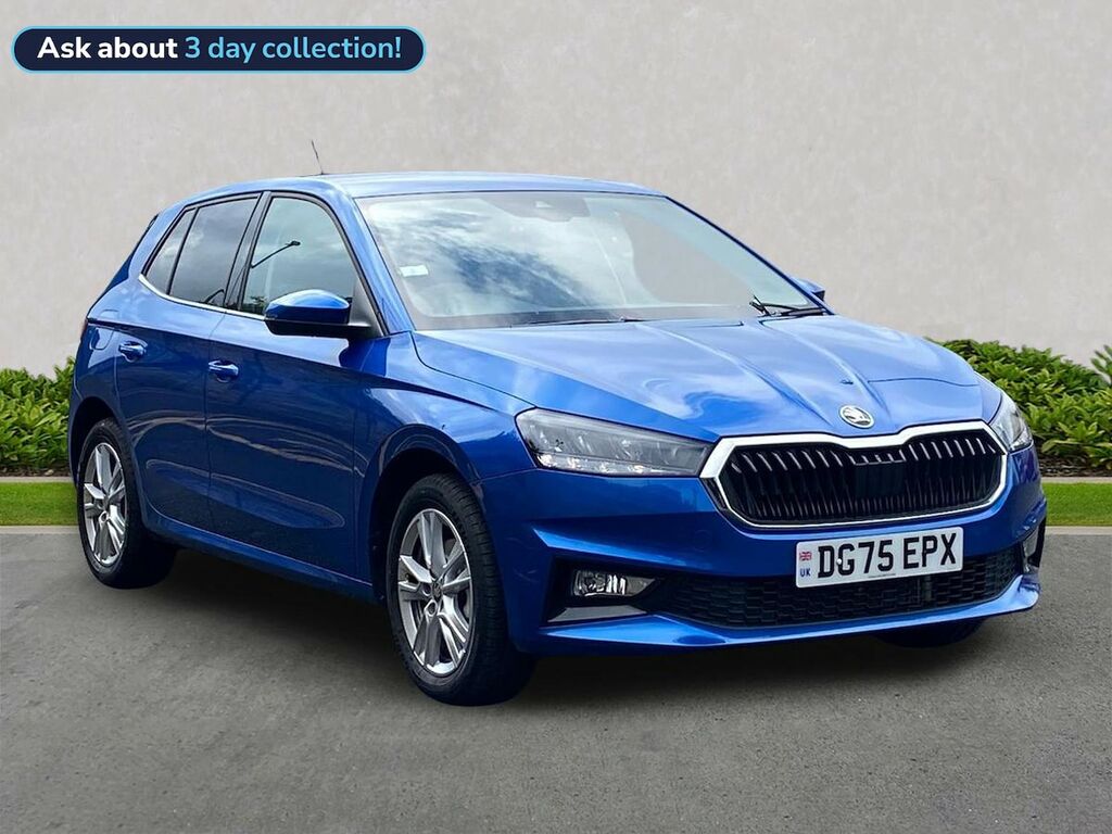 Skoda Fabia 1.0 Tsi Se L Edition Hatchback Dsg Euro Blue