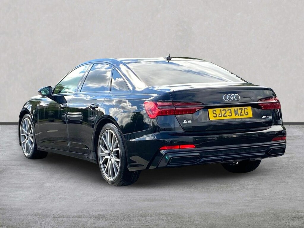 Audi A6 Saloon 2.0 Tdi 40 Black Edition Saloon S Troni Black #2