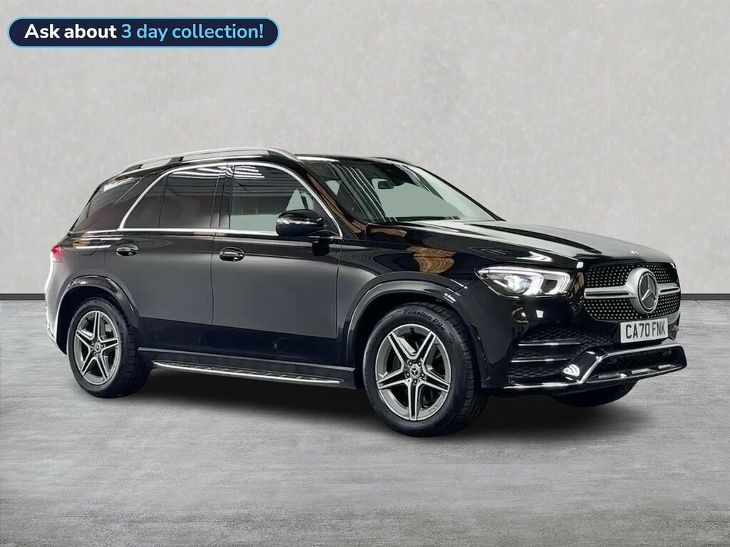 Mercedes-Benz GLE Class Gle 400D 4Matic Amg Line 9G-tronic 7 Seat Black