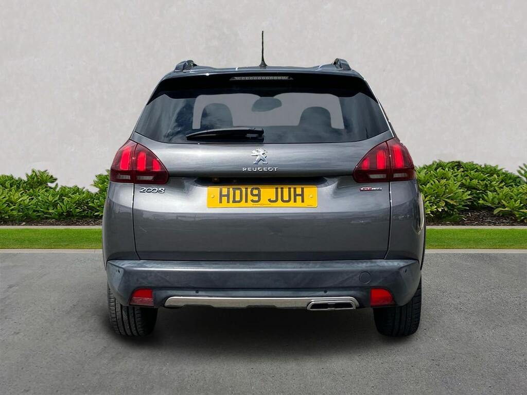 Peugeot 2008 1.2 Puretech Gpf Gt Line Suv Eat Euro 6 HD19JUH Grey #4