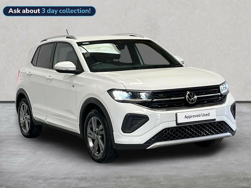 Volkswagen T-Cross 1.0 Tsi R-line Suv Dsg Euro 6 Ss 11 FP24CKF White