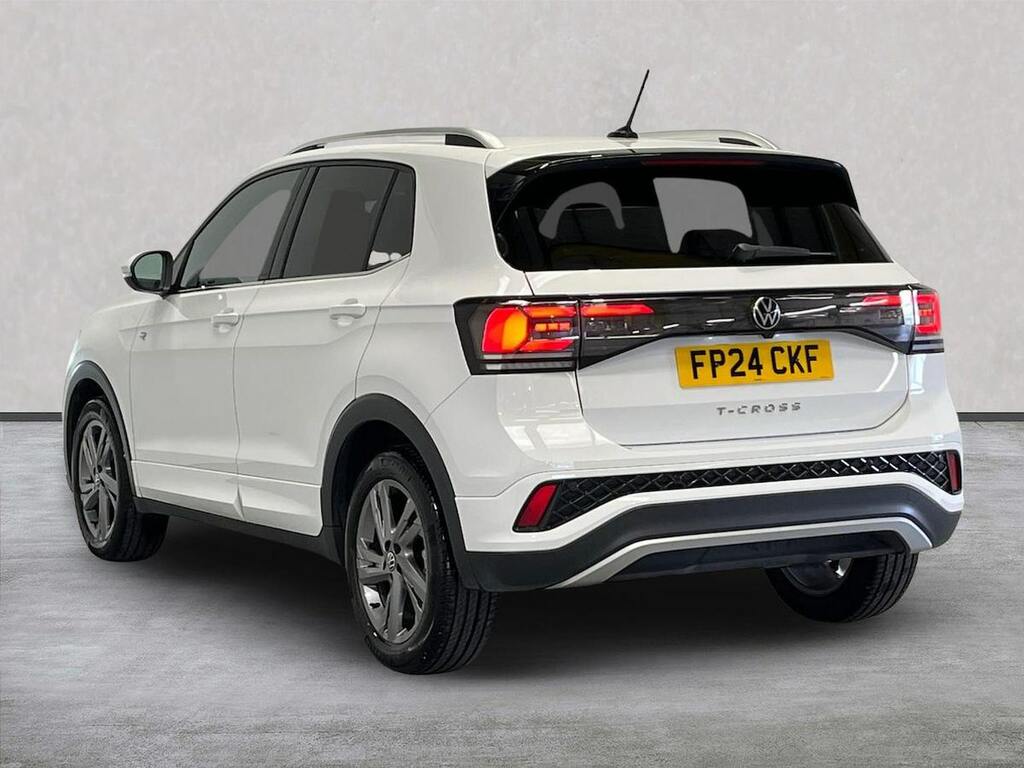 Volkswagen T-Cross 1.0 Tsi R-line Suv Dsg Euro 6 Ss 11 FP24CKF White #2