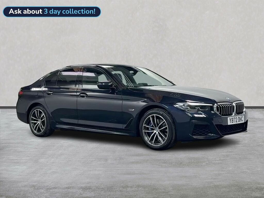 BMW 5 Series 2.0 530E 12Kwh M Sport Saloon Plug-in H YB72DHC Blue