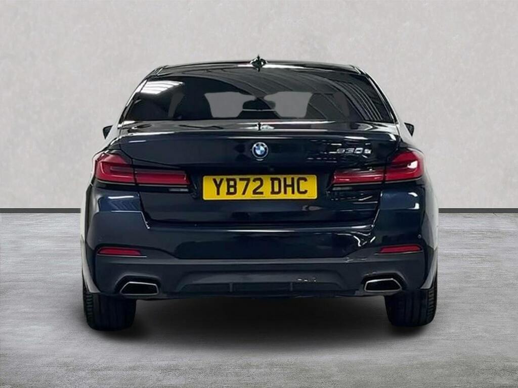 BMW 5 Series 2.0 530E 12Kwh M Sport Saloon Plug-in H YB72DHC Blue #4