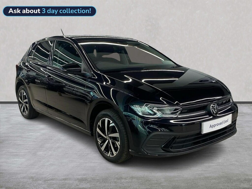 Volkswagen Polo 1.0 Tsi Match Hatchback Euro 6 YF25TZL Black
