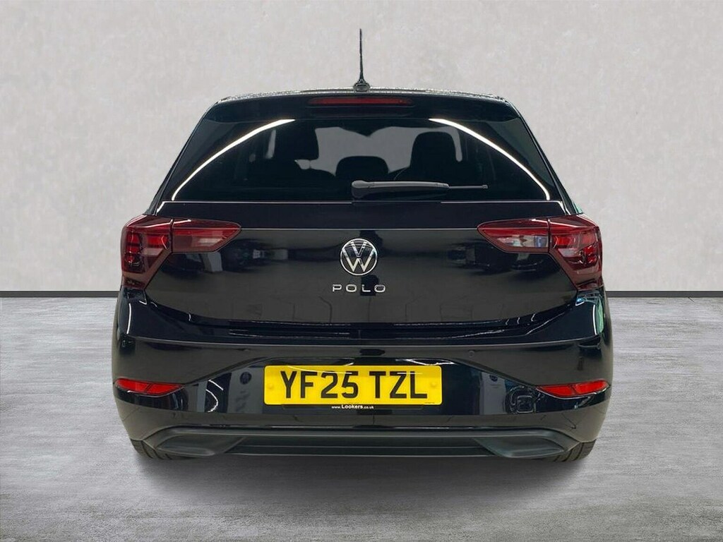 Volkswagen Polo 1.0 Tsi Match Hatchback Euro 6 YF25TZL Black #4