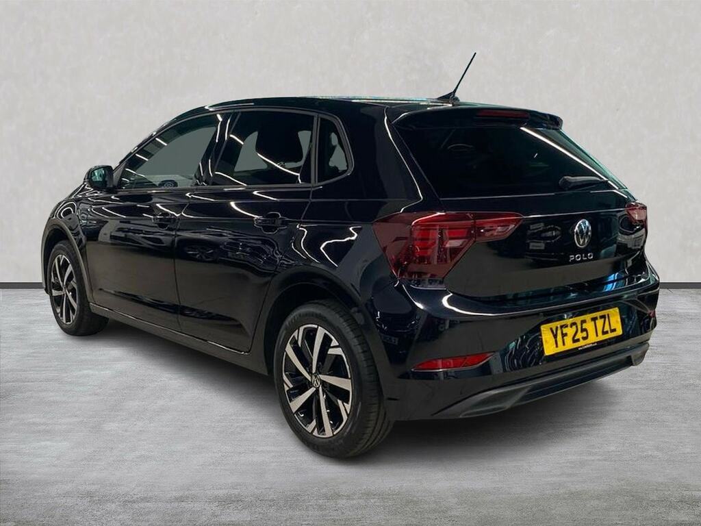 Volkswagen Polo 1.0 Tsi Match Hatchback Euro 6 YF25TZL Black #2