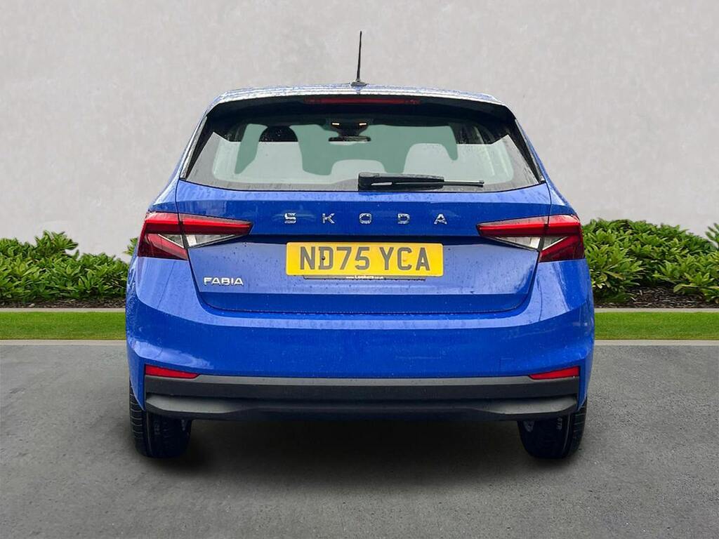 Skoda Fabia 1.0 Tsi Se Edition Hatchback Dsg Euro 6 ND75YCA Blue #4