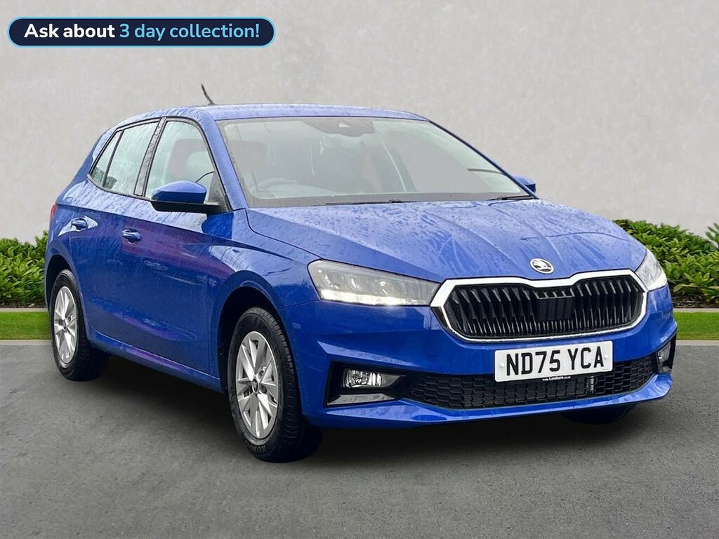Skoda Fabia 1.0 Tsi Se Edition Hatchback Dsg Euro 6 Blue