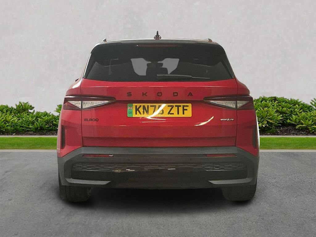 Skoda Elroq 82Kwh 85 Sportline Suv 286 Ps KN75ZTF Red #4