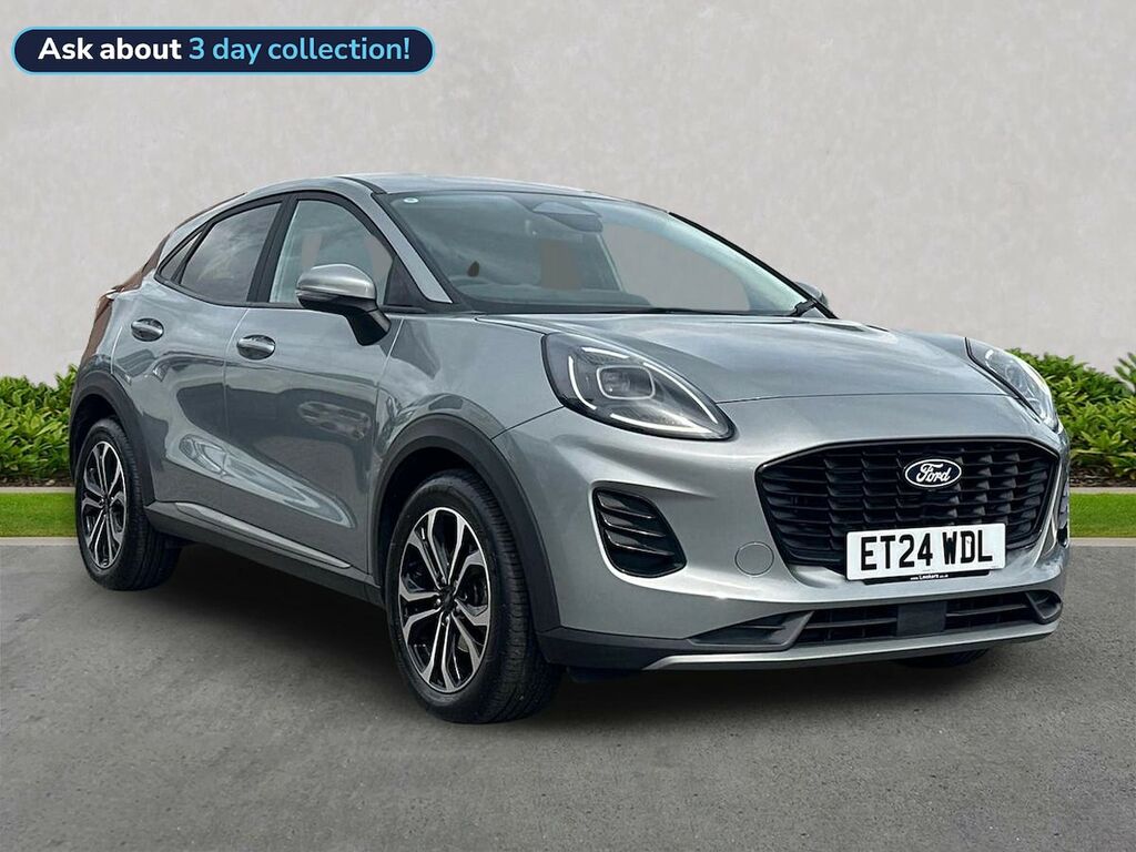 Ford Puma 1.0T Ecoboost Mhev Titanium Suv Hybrid Silver