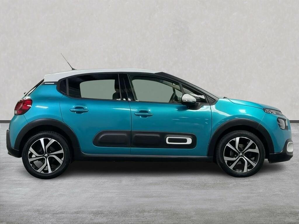 Citroen C3 1.2 Puretech Shine Plus Hatchback Manua CMZ3211 Blue #3