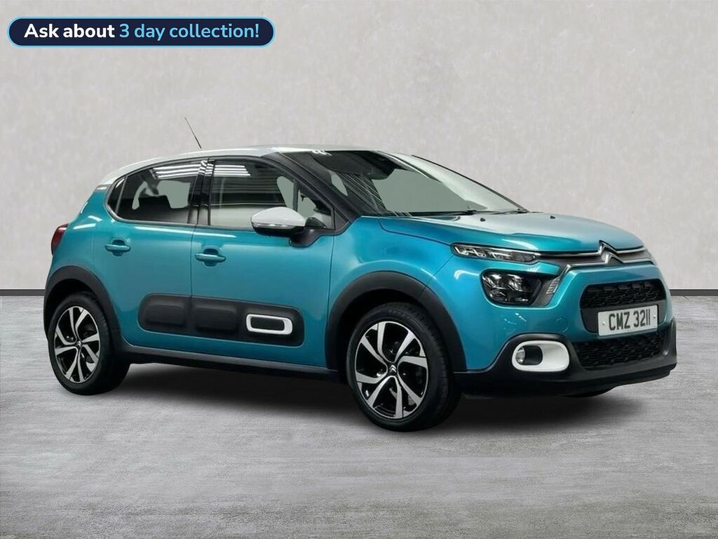 Citroen C3 1.2 Puretech Shine Plus Hatchback Manua Blue
