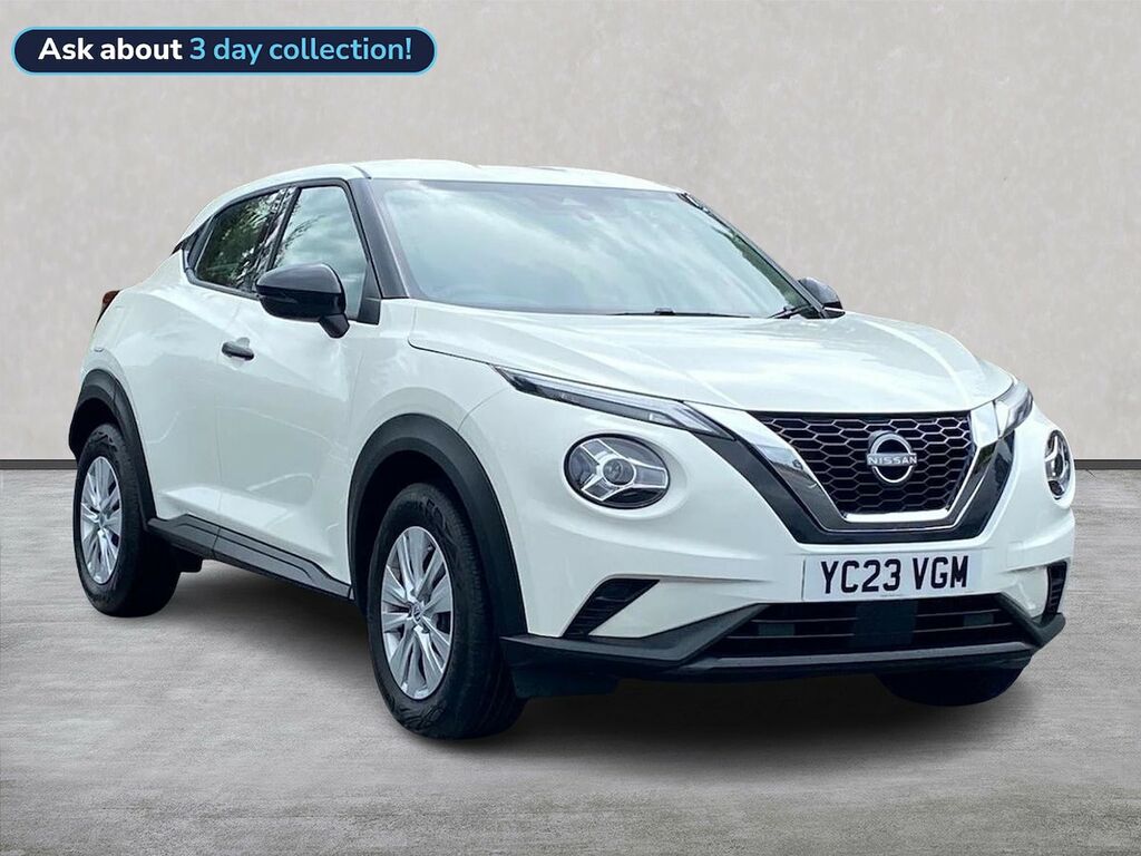 Nissan Juke 1.0 Dig-t Visia Suv Euro 6 Ss White