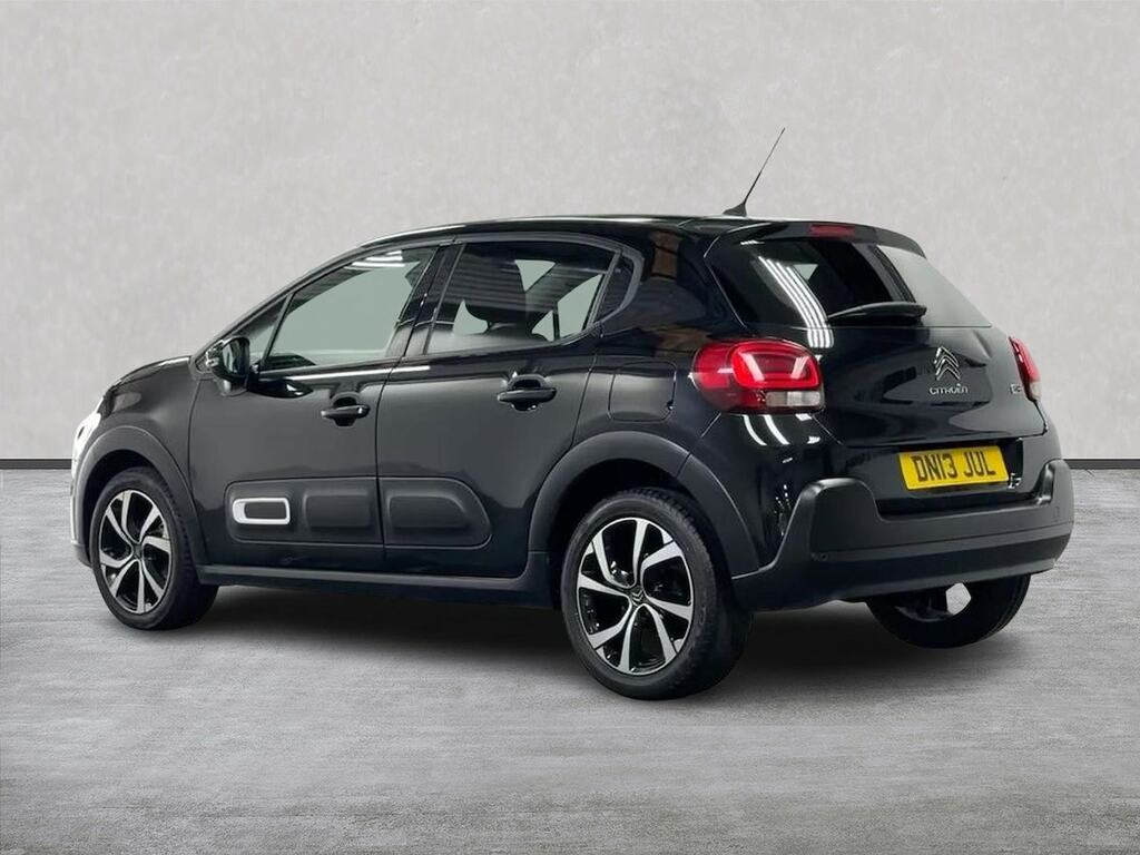 Citroen C3 1.2 Puretech Shine Plus Hatchback Manua DN13JUL Black #2