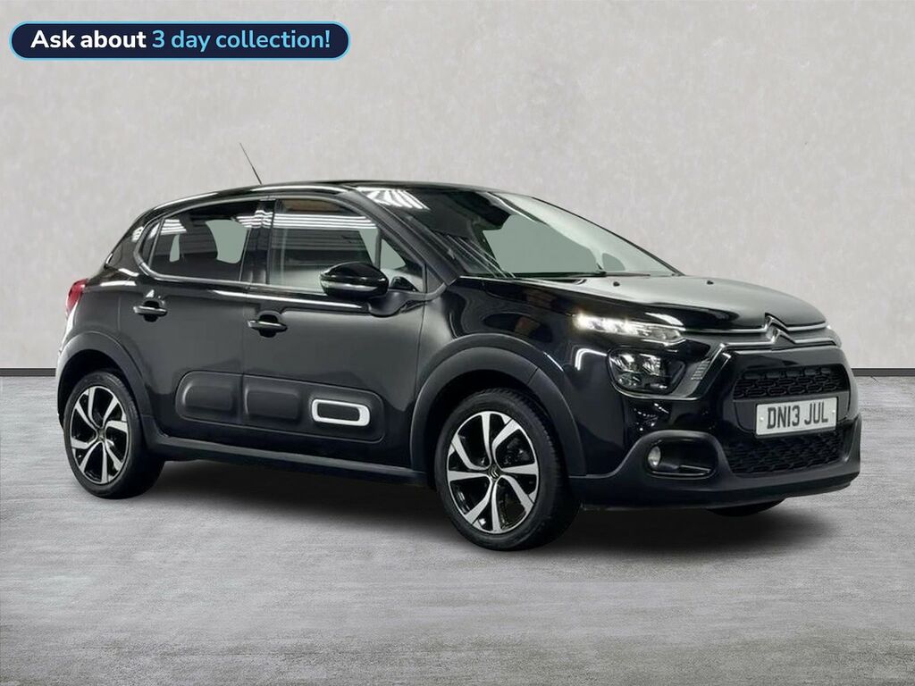 Citroen C3 1.2 Puretech Shine Plus Hatchback Manua Black