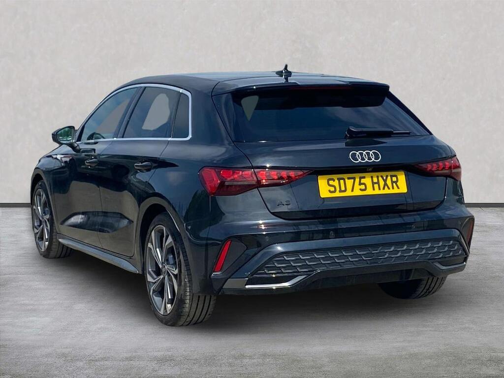 Audi A3 1.5 Tfsi S Line Sportback S Tronic Euro SD75HXR Black #2